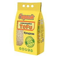 Соевый наполнитель "Барсик" TOFU Кукурузный 4.54 л