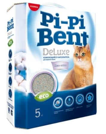 Наполнитель Pi-Pi Bent DeLuxe Clean Сotton 5 кг