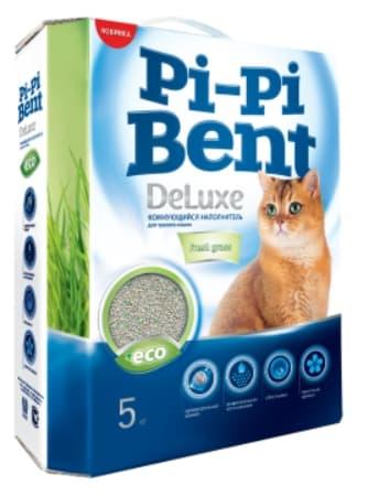 Наполнитель Pi-Pi Bent DeLuxe Трава 5 кг