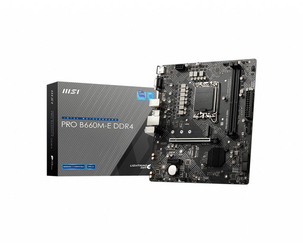Материнская плата MSI Pro B660M-E DDR4
