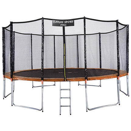 Батут Atlas Sport 490 см (16ft) PRO ORANGE, фото 2