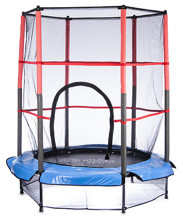 Батут Atlas Sport 140 см (4.5ft) на эластичных ремнях, фото 2