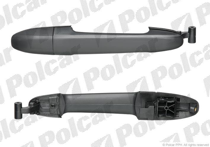Внешняя правая ручка для раздвижных боковых дверей MERCEDES SPRINTER 209-524 2006-2013