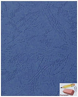 Обложка для перфобиндера Leather Grain, А4, картон, 230 г/м2, 100 штук, синяя