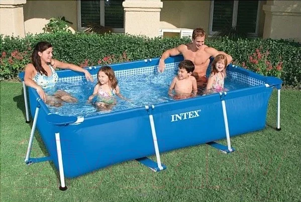 Каркасный бассейн Intex Rectangular Frame / 58980/28271 (260x160x65), фото 2