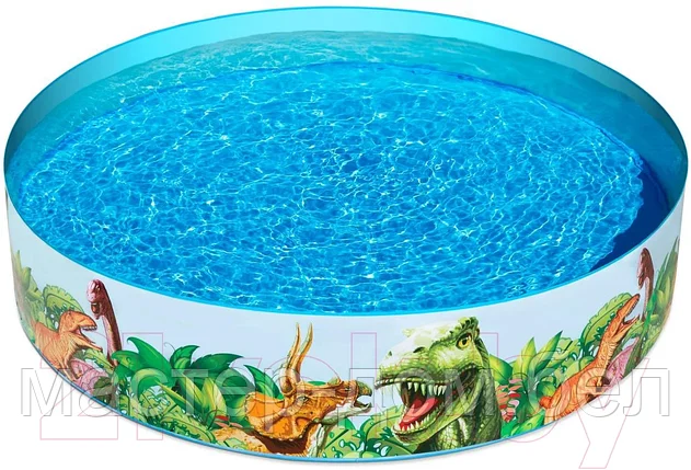 Складной бассейн Bestway Dinosaur Fill'N Fun 55022 (183x38), фото 2