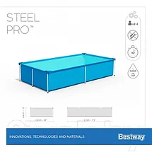 Каркасный бассейн Bestway 56401 (221х150х43), фото 2
