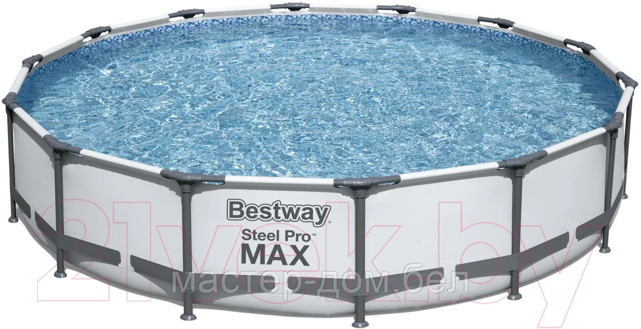 Каркасный бассейн Bestway Steel Pro Max 56595 (427x84, с фильтр-насосом)