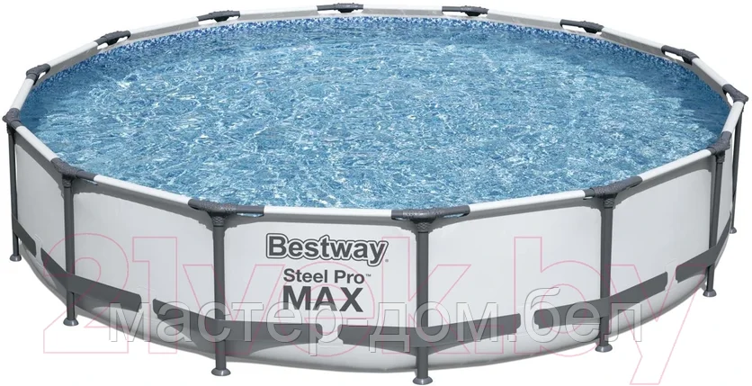 Каркасный бассейн Bestway Steel Pro Max 56595 (427x84, с фильтр-насосом), фото 2