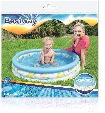 Надувной бассейн Bestway Coral Kids 51008 (102x25), фото 2