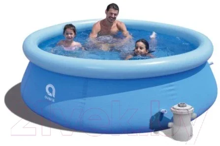 Надувной бассейн Jilong Prompt Set Pool / 17792EU (Filter Pump, 300gal, 240x63, синий), фото 2