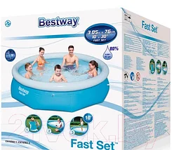 Надувной бассейн Bestway Fast Set 57266 (305x76), фото 3
