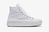 Кеды Converse Chuck Taylor 70 на платформе белые 38