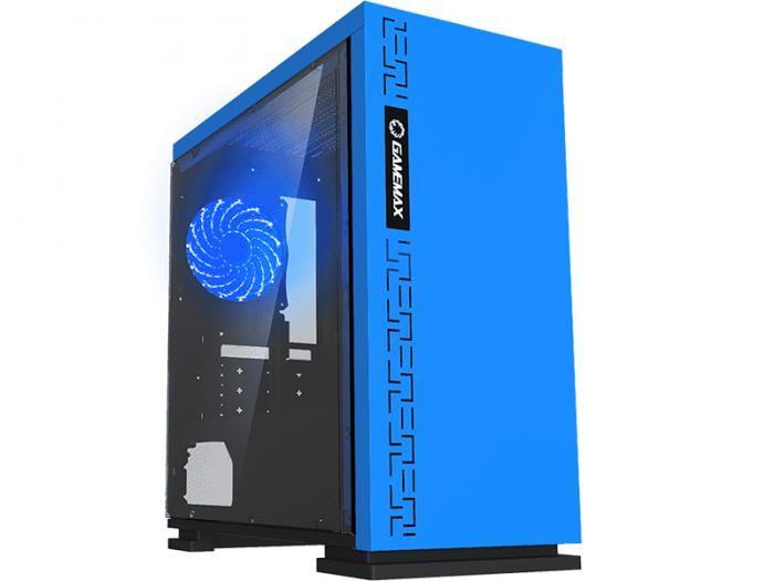 Корпус GameMax EXPEDITION BL (H605) Blue