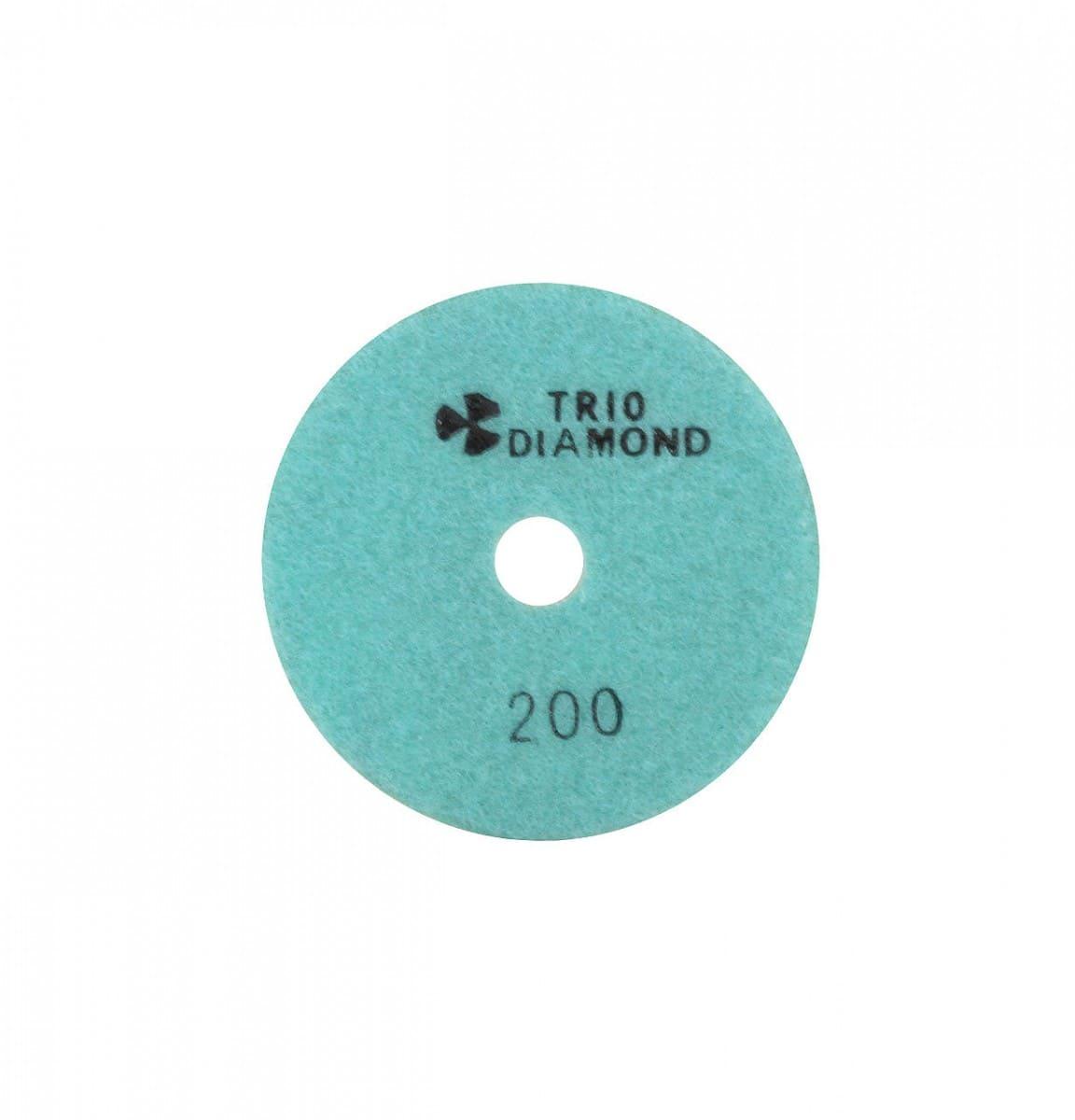 Алмазный гибкий шлифовально - полировальный круг АГШК Черепашка 100мм №200 - фото 1 - id-p180284469