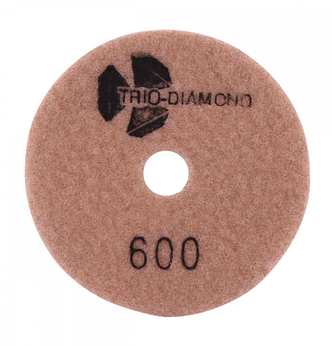 Алмазный гибкий шлифовально - полировальный круг АГШК Черепашка 100мм №600 - фото 1 - id-p180284579