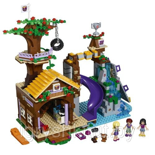 Конструктор Bela Friends "Спортивный лагерь: дом на дереве", 739 деталей, аналог LEGO, арт.10497 - фото 5 - id-p135874296