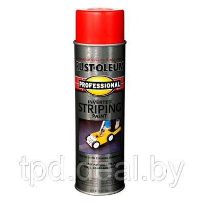 Краска разметочная Professional Striping and Marking Paint Spray,цвет Красный - фото 1 - id-p180291002