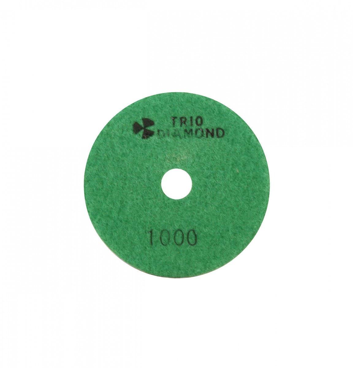 Алмазный гибкий шлифовально - полировальный круг АГШК Черепашка 100мм № 1000 - фото 1 - id-p180292841