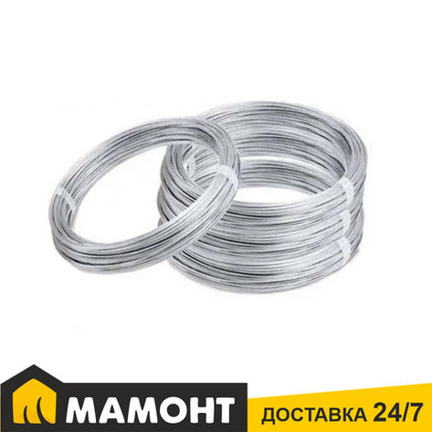 Проволока вязальная оцинкованная 1.2 мм (бухта 3кг) ПРОСТ, фото 2