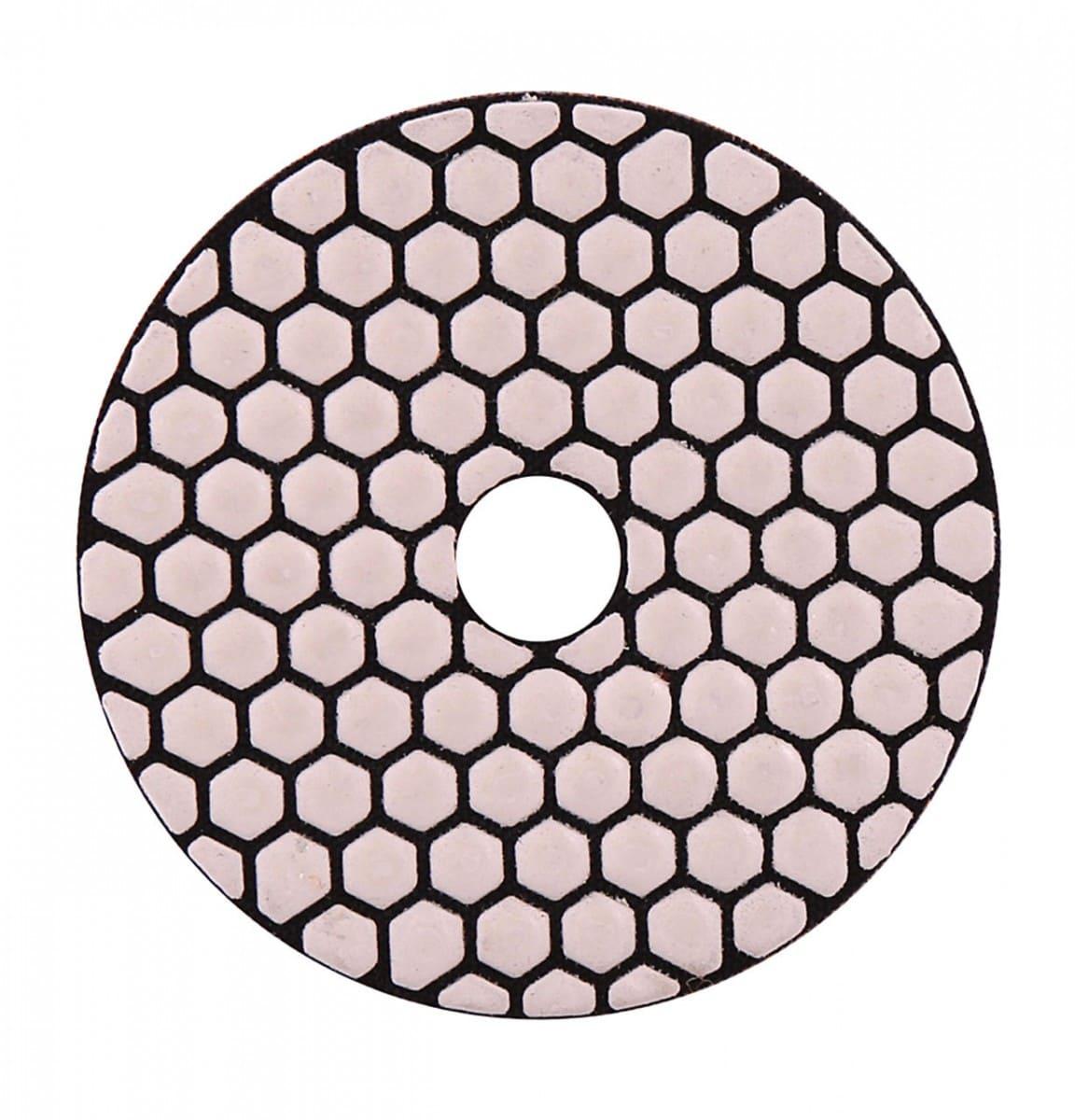 Алмазный гибкий шлифовально - полировальный круг АГШК Черепашка 100мм №100 для сухой шлифовки