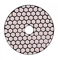 Алмазный гибкий шлифовально - полировальный круг АГШК Черепашка 100мм №1000 для сухой шлифовки