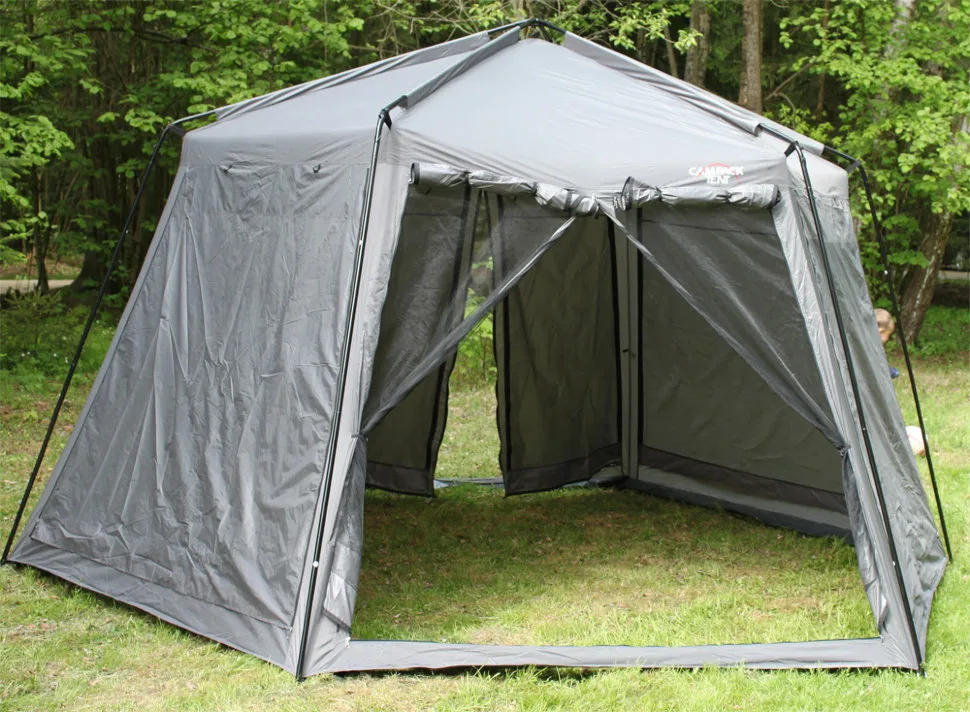 Шатер, тент палатка с москитной сеткой и шторками (430х430х235см), арт. LANYU 1629