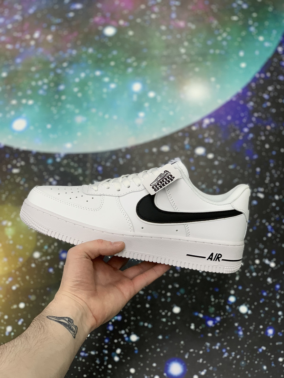 Кроссовки Nike Air Force 1 White Black Low