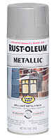 Эмаль (антикоррозийная с эффектом металлика) Stops Rust Metallic Spray