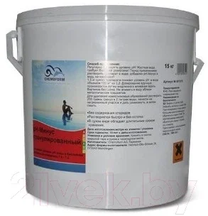 Средство для регулировки pH Chemoform pH-Mинус гранулированное (15кг), фото 2