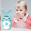 Детская электрическая зубная щетка Smart U-Shaped Children's Toothbrush 360 градусов (3 режима работы), фото 3