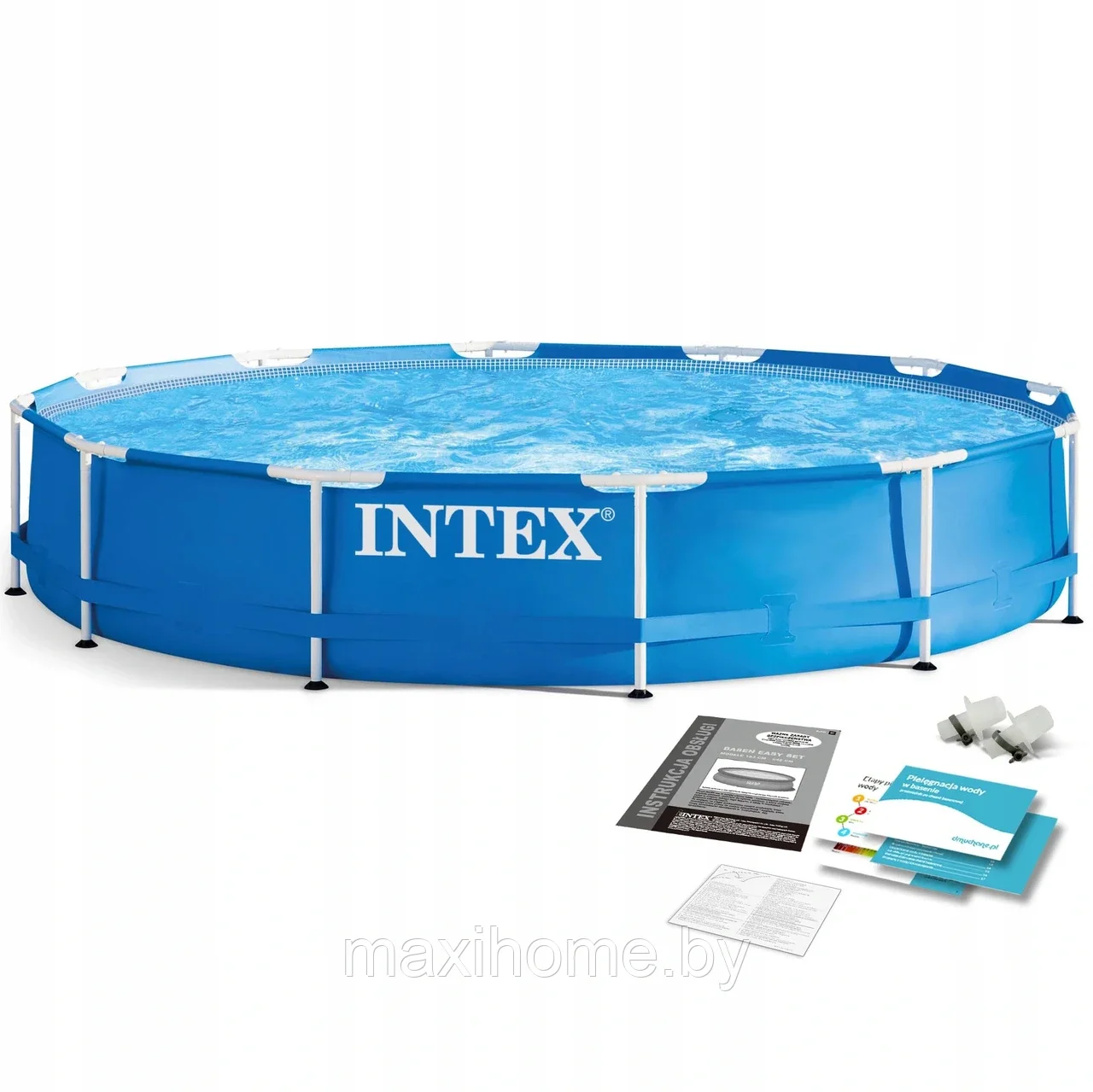 Каркасный бассейн Intex 28210 Metal Frame 366х76 см - фото 1 - id-p101552941