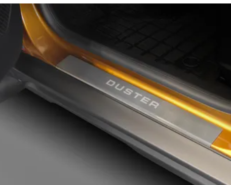 Накладки Rival на пороги для Renault Duster II 2021+ - фото 3 - id-p180315643