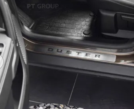 Накладки Pt group на пороги для Renault Duster II 2021+ - фото 3 - id-p180315653