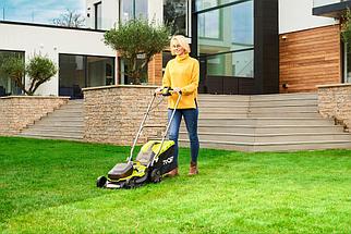 ONE + / Газонокосилка гибридная RYOBI RY18LMH37A-250, фото 2