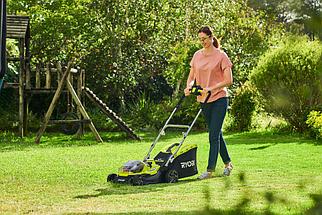 ONE + / Газонокосилка гибридная RYOBI RY18LMH37A-250, фото 3