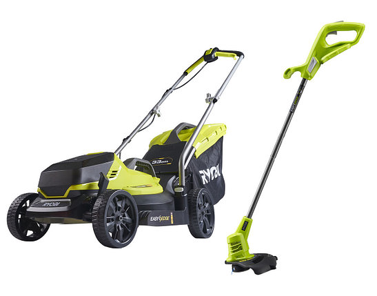 ONE + / Набор из Газонокосилки и Триммера RYOBI RLM1833BLT1825M, фото 2
