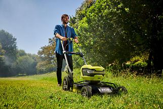 Газонокосилка аккумуляторная RYOBI RY36LMMX51A-140, фото 2