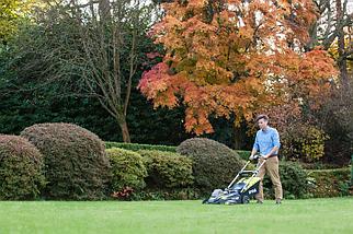 Газонокосилка аккумуляторная самоходная RYOBI RLM36X46H5P, фото 3