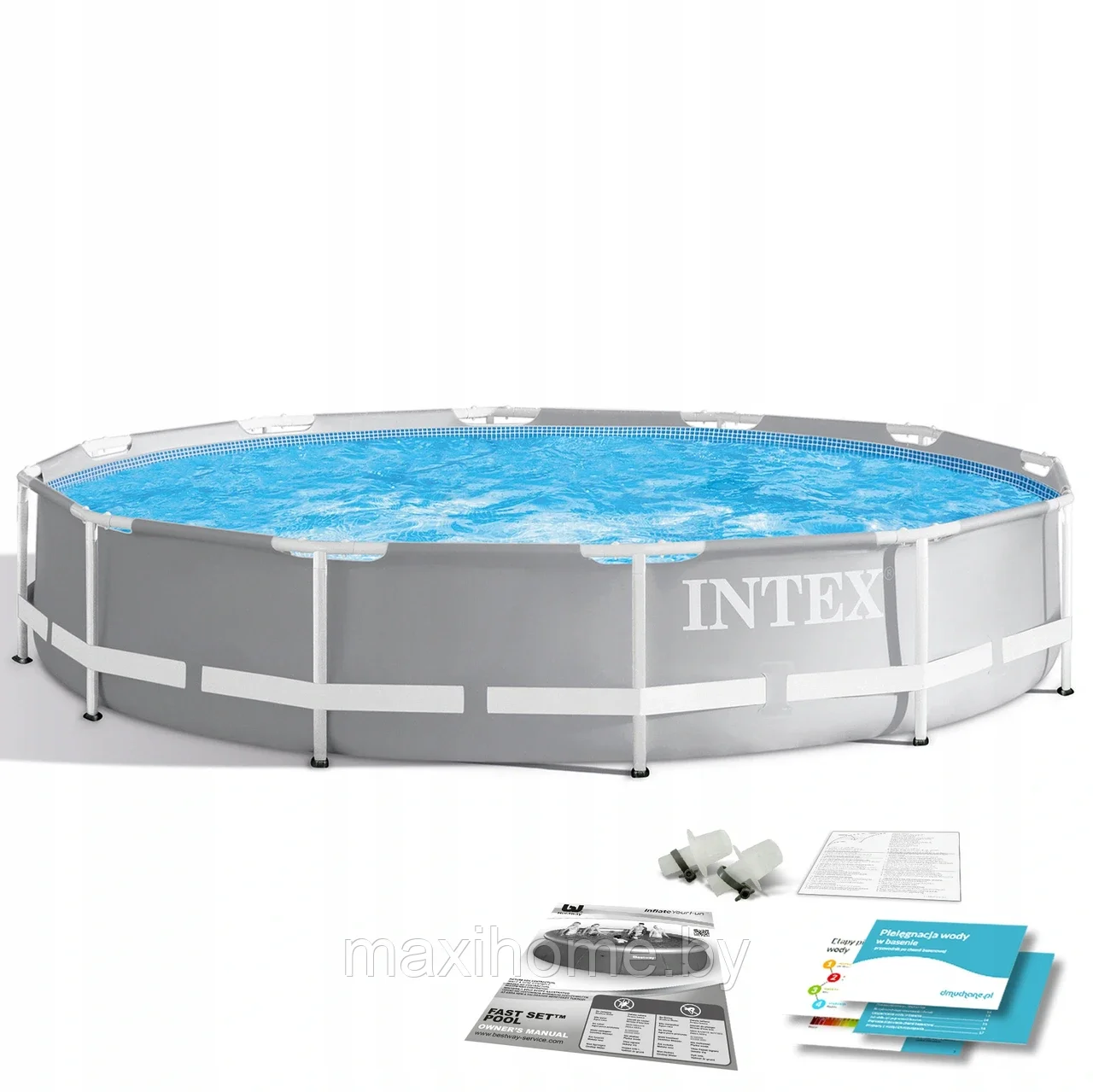 Усиленный каркасный бассейн Intex 26710 Prisma Frame 366x76см - фото 1 - id-p102037194