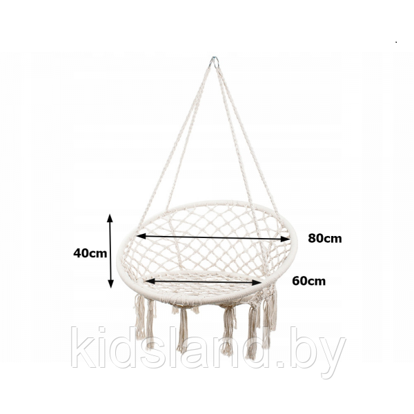 Гамак кресло плетеное подвесное в бразильском стиле - фото 6 - id-p180320667