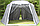 Палатка тент шатер с сеткой и шторками (430х430х230см) арт. LANYU 1629, фото 8