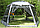 Палатка тент шатер с сеткой и шторками (430х430х230см) арт. LANYU 1629, фото 2