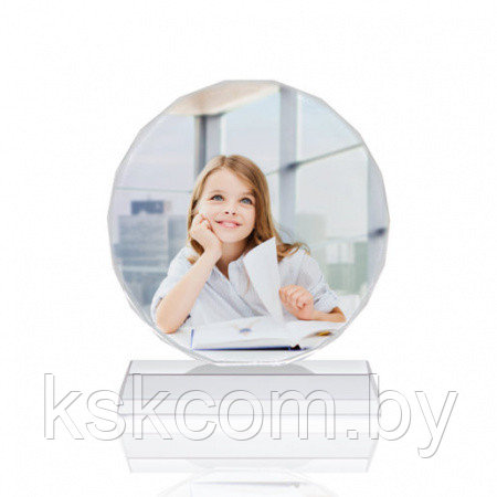 Кристалл с фигурными краями d=92мм
