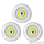 Набор портативных светодиодных светильников с пультом ДУ (3 шт.), фото 2