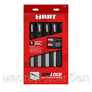 Набор напильников HART HFSET5 (5 единиц)
