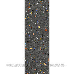 Керамическая плитка Мари Эрми 1Д 750х250 черный Керамин