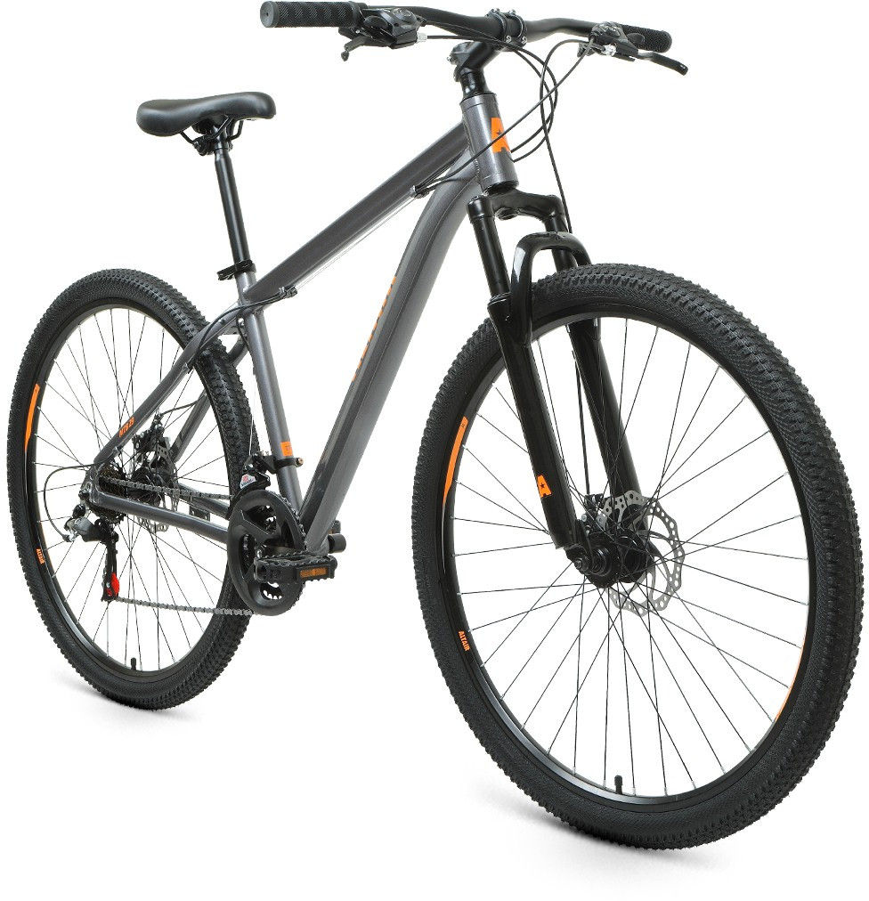 Горный велосипед хардтейл Altair ALTAIR 29 Disc (17 quot; рост) темно-серый/оранжевый 2021 год (RBKT1M39GK02) - фото 2 - id-p180370611