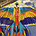 Воздушный змей Летнее настроение 140x116 см, в ассортименте (черепашка, акула, попугай), фото 5