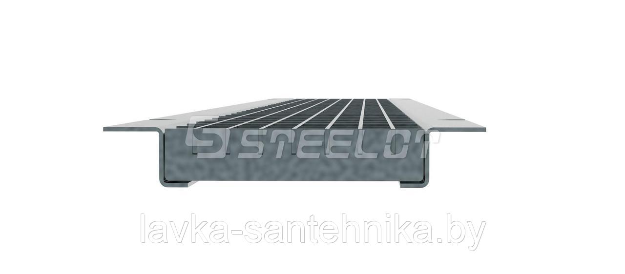 Решетка стальная ячеистая для лотка Steelot SteeStart DN100 B125 - фото 2 - id-p180389914